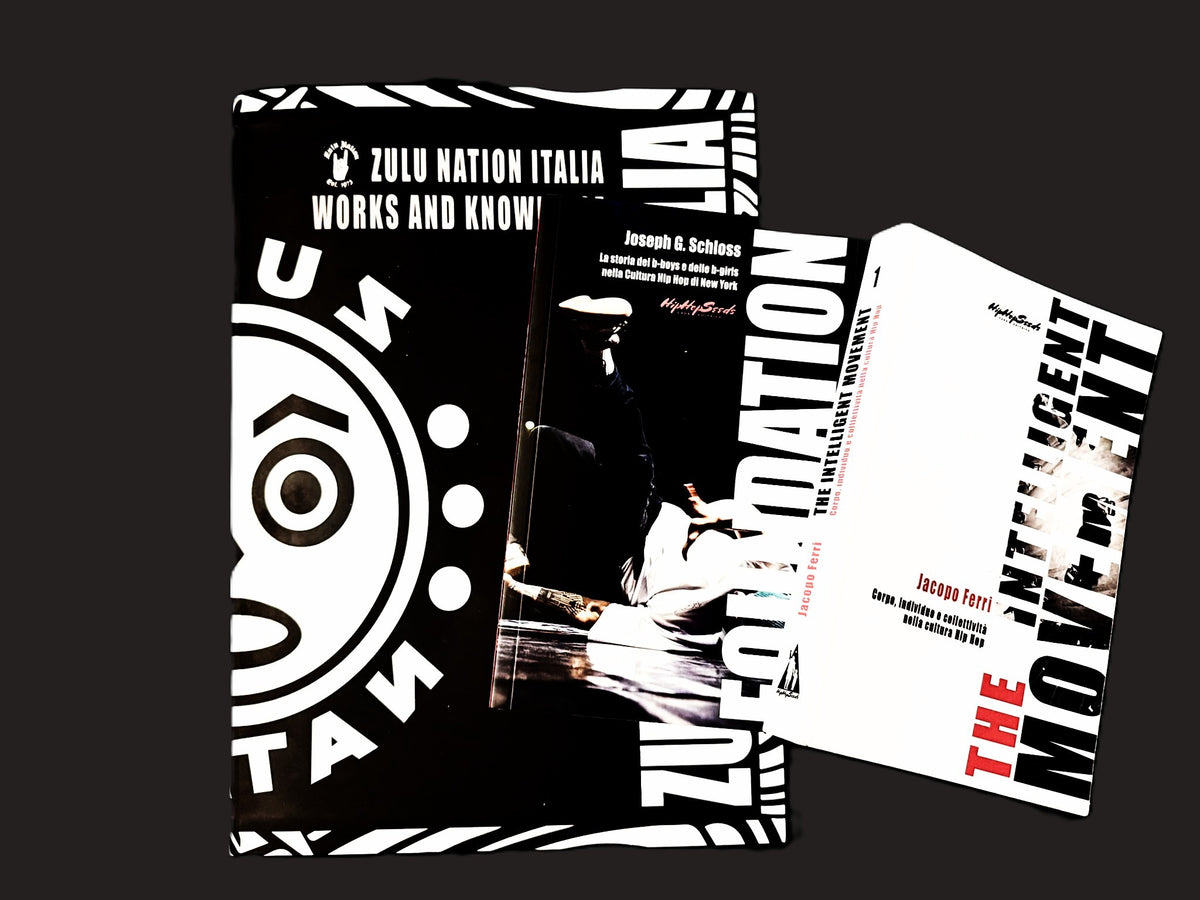 Combo Pack Books: Zulu Nation Italia + Foundation + The Intelligent Movement